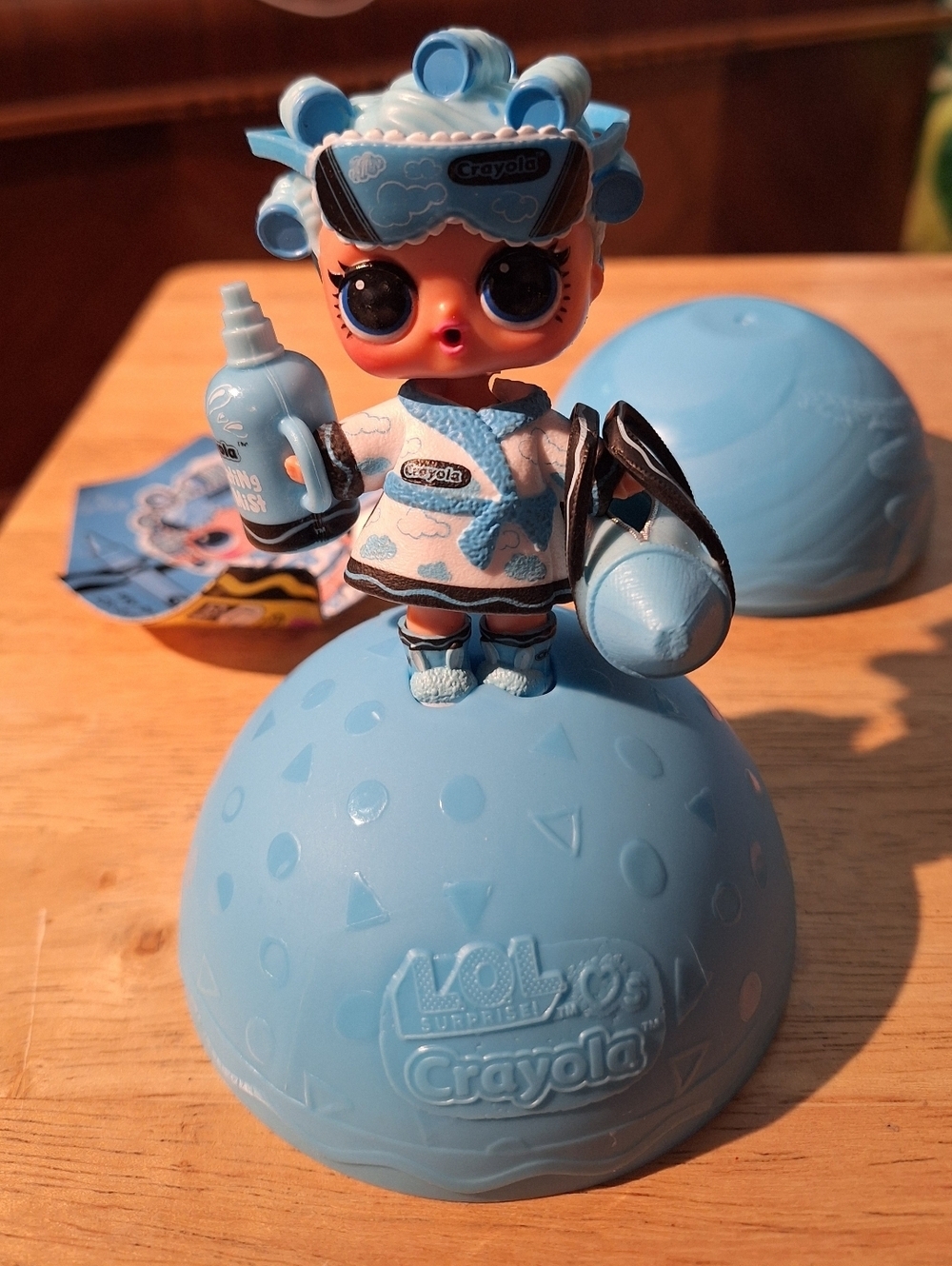LOL Surprise Loves Crayola Tots Sky Blue Dreamer Doll With Accessories